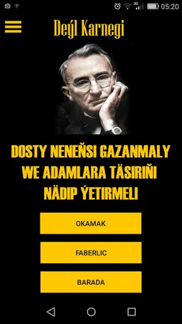 Deýl Karnegi - Dosty neneňsi gazanmaly screenshot 3