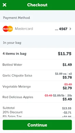 Express Checkout screenshot 3
