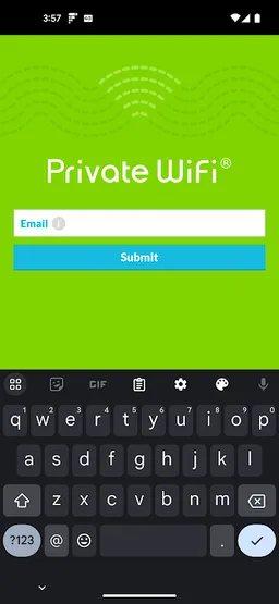Private WiFi™ Mobile for AOL screenshot 1