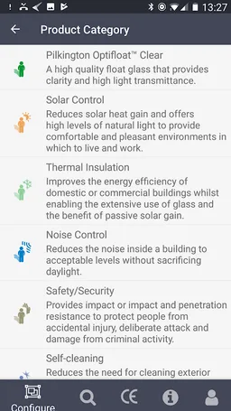 Pilkington Spectrum screenshot 2