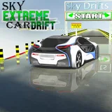 Sky extreme car drift icon