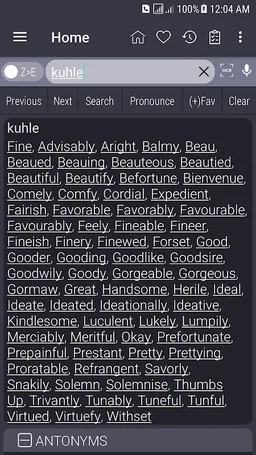 English Zulu Dictionary screenshot 8