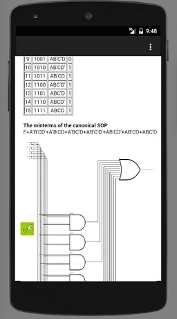 Quine McCluskey screenshot 3