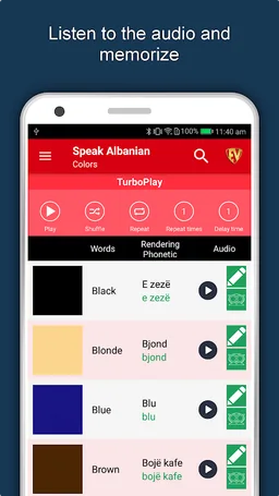 Learn Albanian Language App screenshot 7