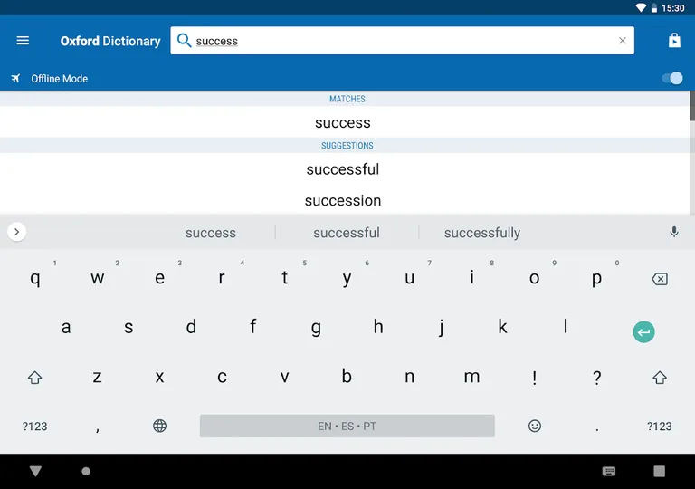 Concise Oxford Thesaurus screenshot 5
