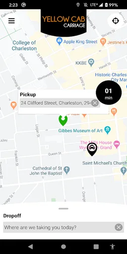 Yellow Cab Carriage screenshot 1
