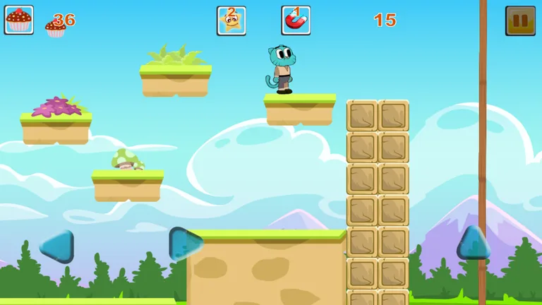 Super Gumball Adventure screenshot 1