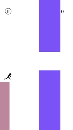 Stickman Race Ninja Jump, Roll And Run to Escape screenshot 1