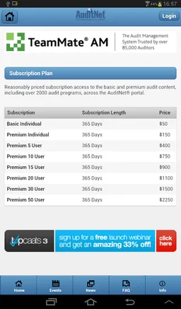 AuditNet® screenshot 6