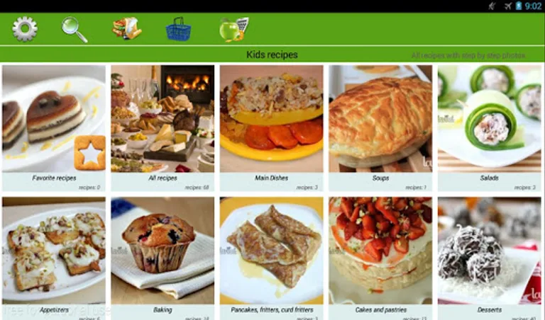 Kids recipes screenshot 2