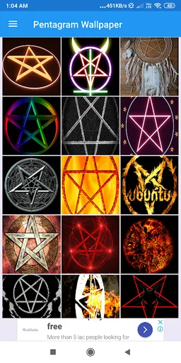 Pentagram HD Wallpapers screenshot 6