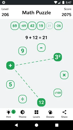 Math Puzzle screenshot 2