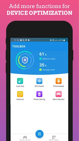 Game Launcher Tuner for Boosting Performance screenshot 3
