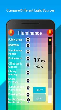 Illuminance: light lux meter screenshot 3
