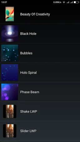 Creative WP screenshot 1