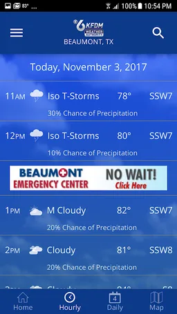 KFDM WX screenshot 3