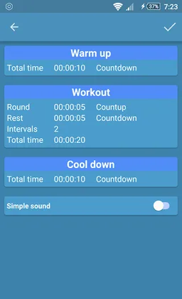 Analog Interval Stopwatch screenshot 3