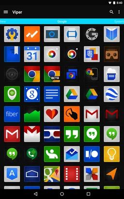 Viper - Icon Pack screenshot 4