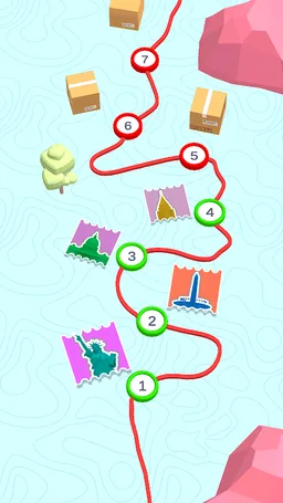 Colour Adventure: Draw a Path screenshot 4