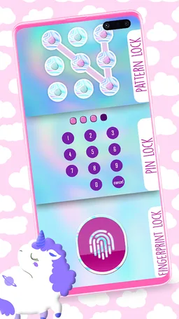 Unicorn Diary With Lock screenshot 6