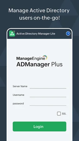 Active Directory Manager Lite screenshot 1