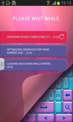 Keyboard Themes Blue screenshot 4