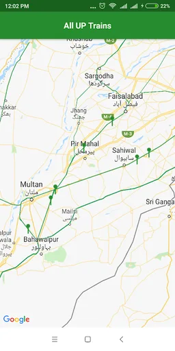 Pak Rail Live - Tracking app o screenshot 3