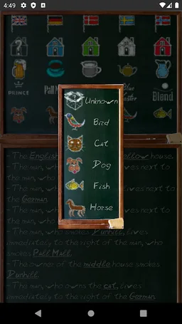 Einstein's riddle screenshot 3