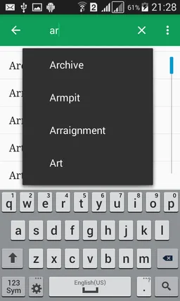 Journalism Dictionary Offline screenshot 2
