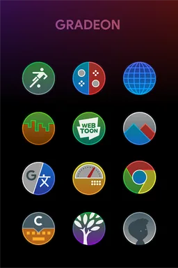 Gradeon Icon Pack [Lite] screenshot 3