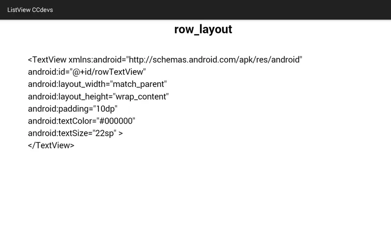 ListView CCdevs screenshot 16