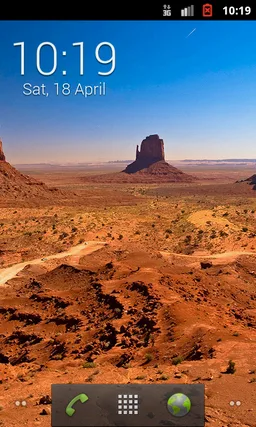 Roboto Clock screenshot 5