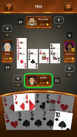Trix HD - Trix Card Game screenshot 1