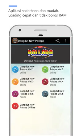 Dangdut New Pallapa Terbaik screenshot 1