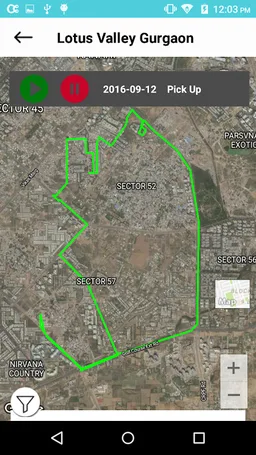 Lotus Valley Bus trac Gurgaon screenshot 6