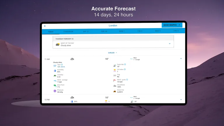Weather 14 Days - Meteored screenshot 8