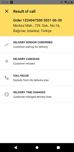 Yandex.Courier (corporate app) screenshot 4