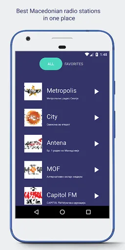 Радио - Macedonia radio screenshot 1