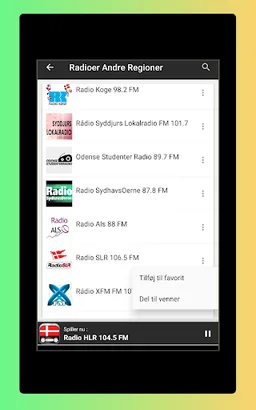 Radio Denmark FM - DAB Radio screenshot 7