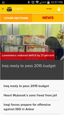 NRT News screenshot 2