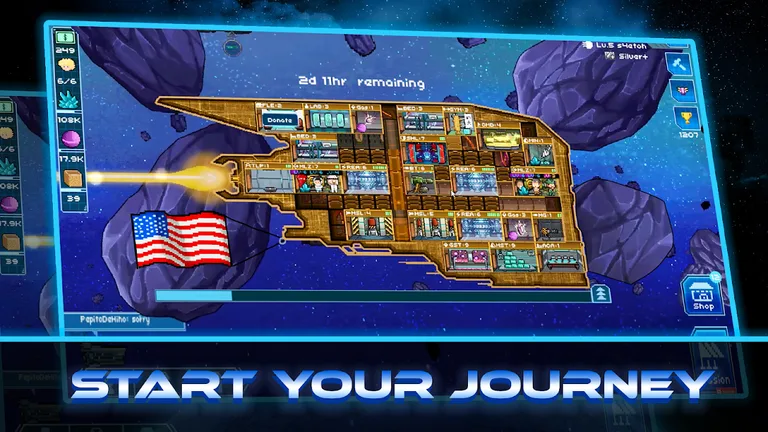 Pixel Starships:Space Strategy screenshot 1