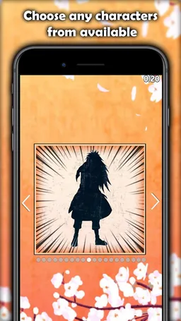 Naruto&Puzzle. Anime Quiz Characters screenshot 2