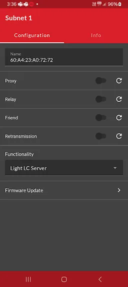 Bluetooth mesh by Silicon Labs screenshot 4