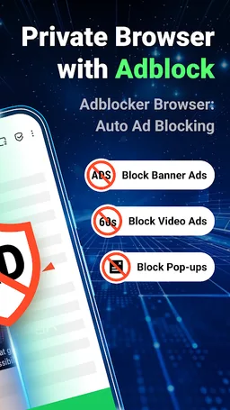 Free Adblocker Browser:Adblock screenshot 3