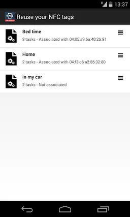 NFC Tools Plugin : Reuse Tag screenshot 1