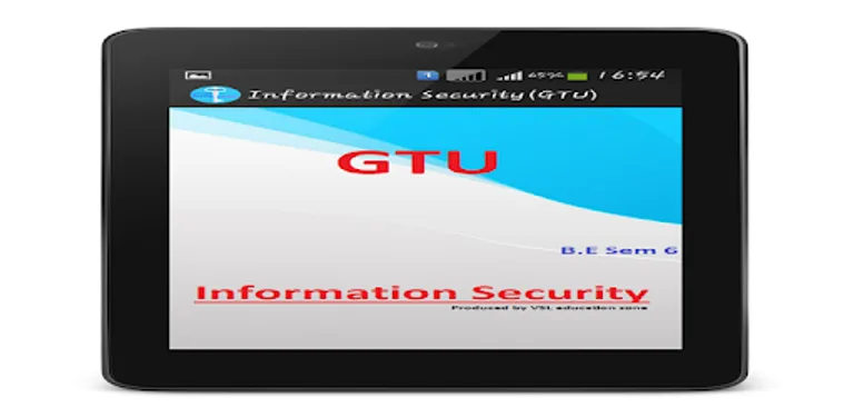 Information Security(GTU) cover image