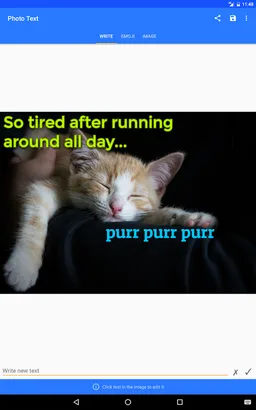 Photo Text ✎ Write on Picture screenshot 4