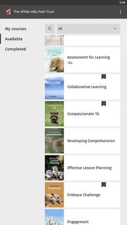 WHP CPD Hub screenshot 8