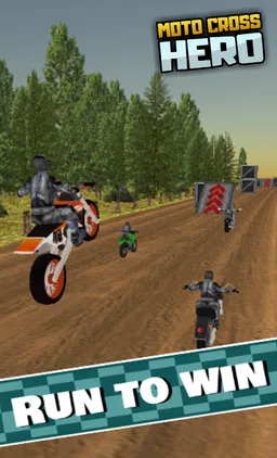 MOTO CROSS HERO - 3D Free Game screenshot 4