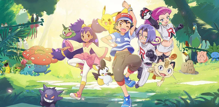 Pokemon: Here we go cover image